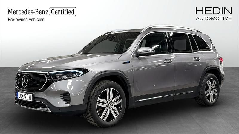 Grå Begagnad 2022 Mercedes EQB300 Edition SUV | 359 800 kr (Marknadspris) - Bild 1/4