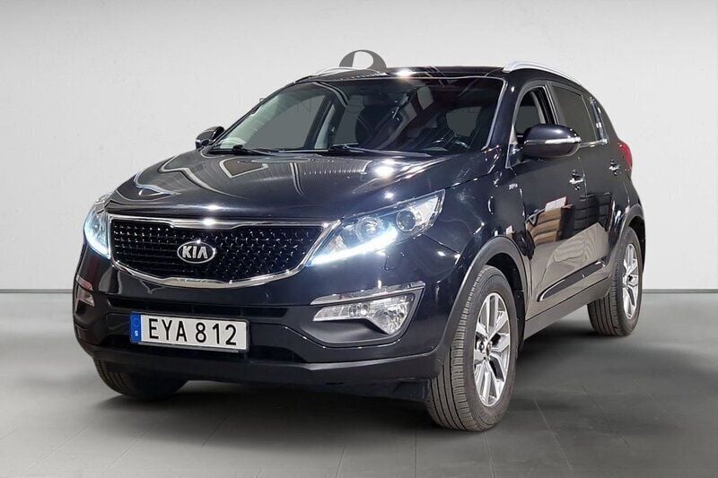 Svart Begagnad 2015 Kia Sportage SUV | 114 900 kr (Marknadspris) - Bild 1/3