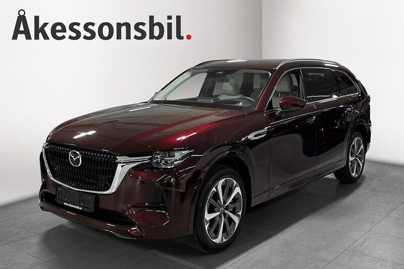 Artisan red metallic Ny 2024 Mazda CX-80 Takumi-Line SUV | 694 900 kr (Marknadspris) - Bild 1/4