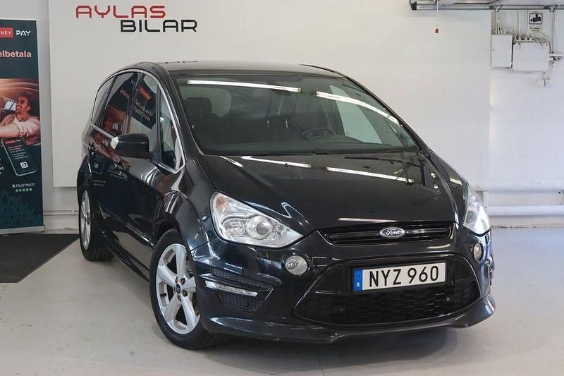 Svart Begagnad 2014 Ford S-MAX Business Edition Minibuss | 94 900 kr (Bra pris) - Bild 1/4