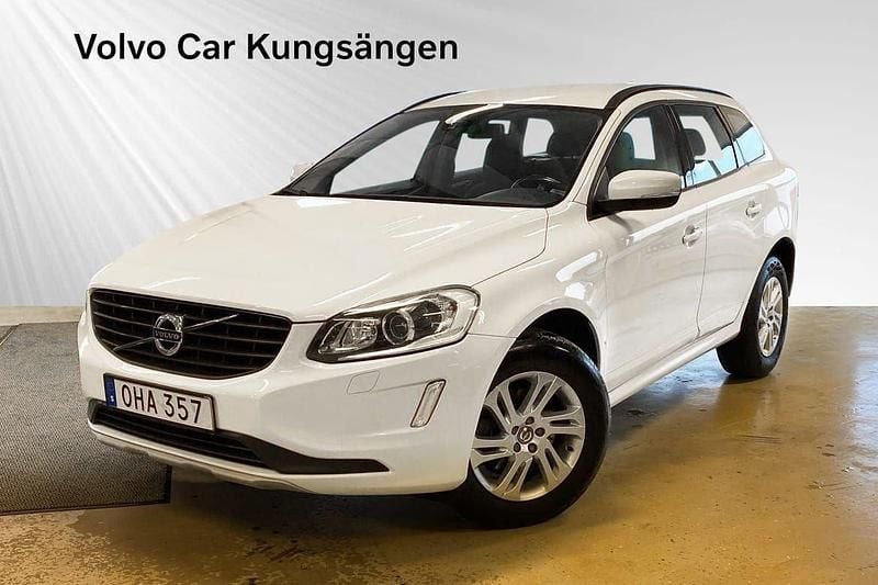 Vit Begagnad 2016 Volvo XC60 Kinetic SUV | 164 400 kr (Bra pris) - Bild 1/3