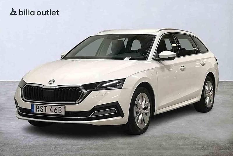 Vit Begagnad 2020 Skoda Octavia Kombi | 257 900 kr (Lite dyr) - Bild 1/1