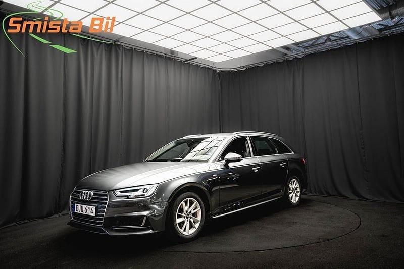 Grå Begagnad 2017 Audi A4 S-Line Kombi | 194 800 kr (Marknadspris) - Bild 1/3