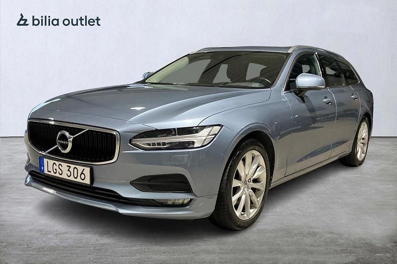 Ljusblå Begagnad 2016 Volvo V90 Momentum Kombi | 219 900 kr (Marknadspris) - Bild 1/3