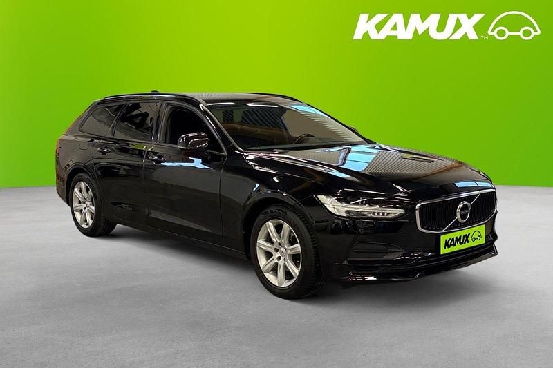 Svart Begagnad 2018 Volvo V90 Business Edition Kombi | 164 800 kr (Marknadspris) - Bild 1/4