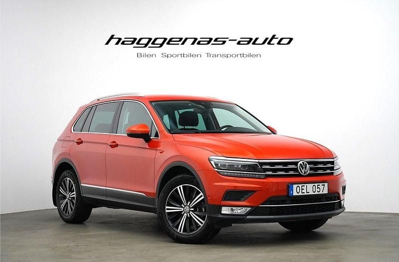 Orange Begagnad 2016 VW Tiguan Executive SUV | 229 000 kr (Marknadspris) - Bild 1/4