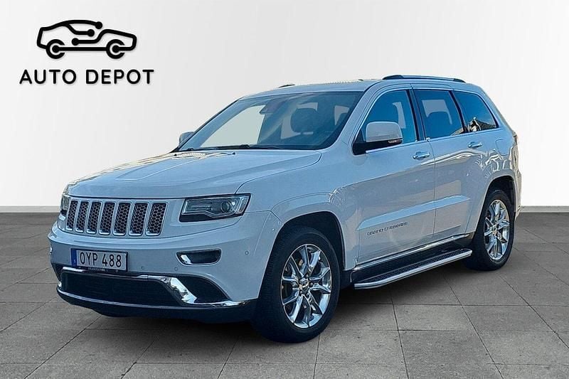 Vit Begagnad 2015 Jeep Grand Cherokee SUV | 199 000 kr (Bra pris) - Bild 1/4