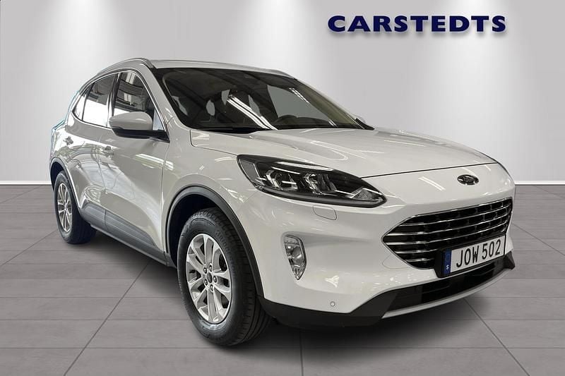 Vit Begagnad 2022 Ford Kuga Titanium SUV | 289 900 kr (Lite dyr) - Bild 1/4