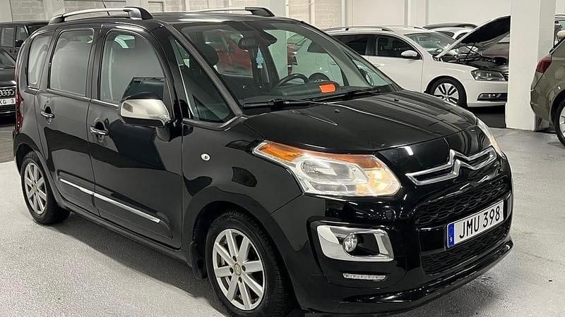 Begagnad Citroën C3 Picasso 92 HK (67 kW) 2014 Blå Minibuss