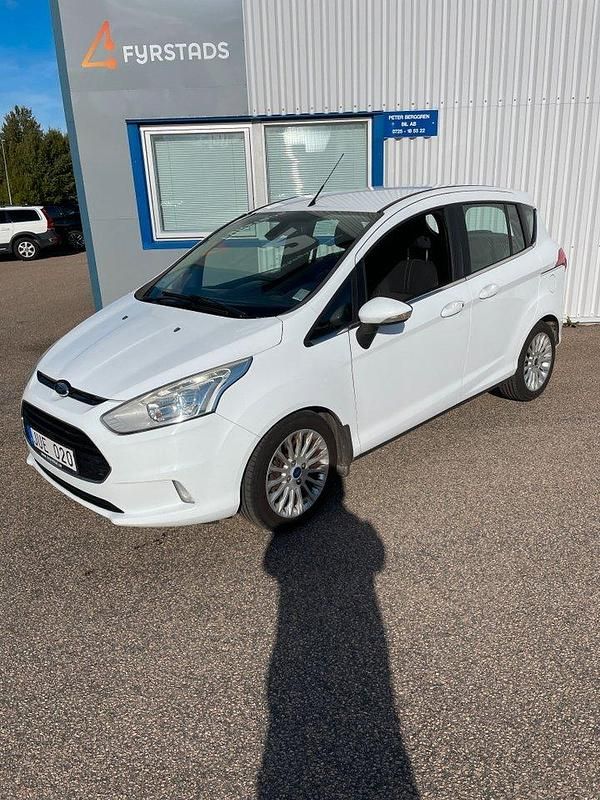 Vit Begagnad 2013 Ford B-MAX Minibuss | 54 500 kr (Marknadspris) - Bild 1/4