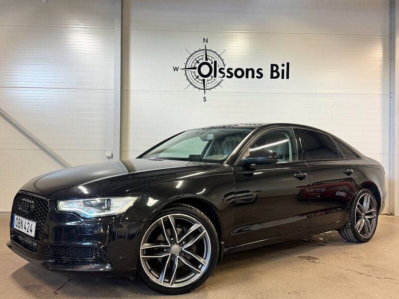 Svart Begagnad 2013 Audi A6 Sedan | 189 900 kr (Dyr) - Bild 1/4