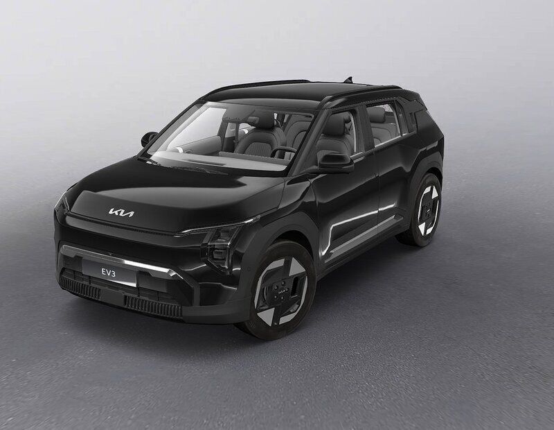 Svart Ny 2025 Kia EV3 SUV | 428 900 kr - Bild 1/2