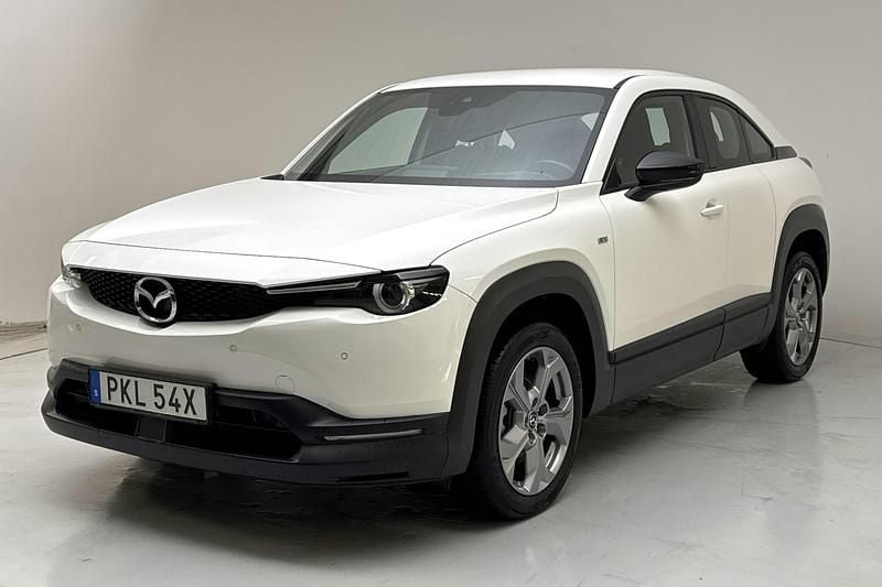 Vit Begagnad 2022 Mazda MX30 SUV | 145 000 kr (Superpris) - Bild 1/4