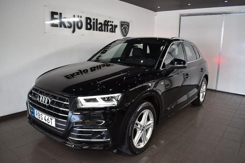 Svart Begagnad 2020 Audi Q5 S-Line SUV | 269 500 kr (Superpris) - Bild 1/4