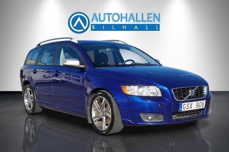 Blå Begagnad 2008 Volvo V50 Summum Kombi | 72 900 kr (Lite dyr) - Bild 1/4