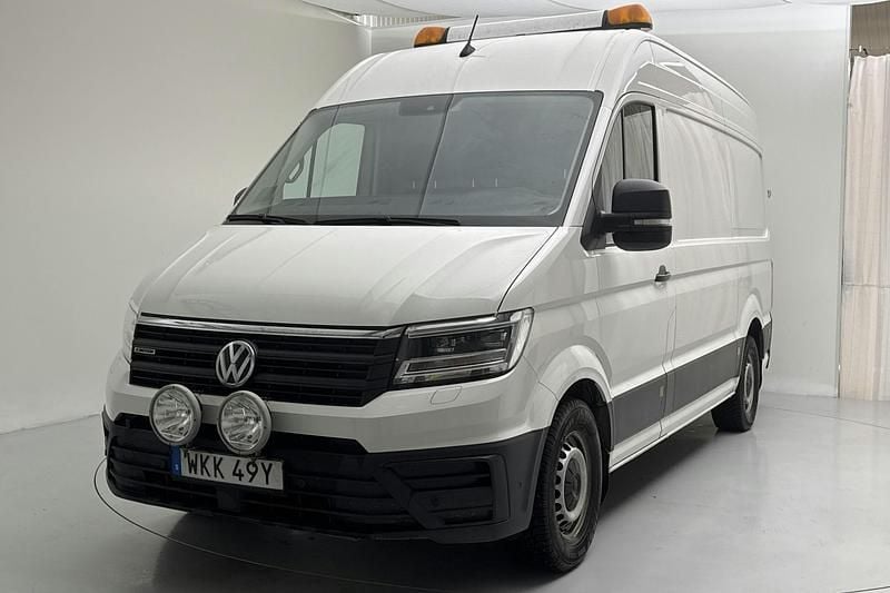 Vit Begagnad 2020 VW Crafter Van | 289 000 kr - Bild 1/4