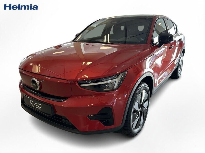 Röd Ny 2024 Volvo EC40 Core SUV | 509 000 kr (Superpris) - Bild 1/4