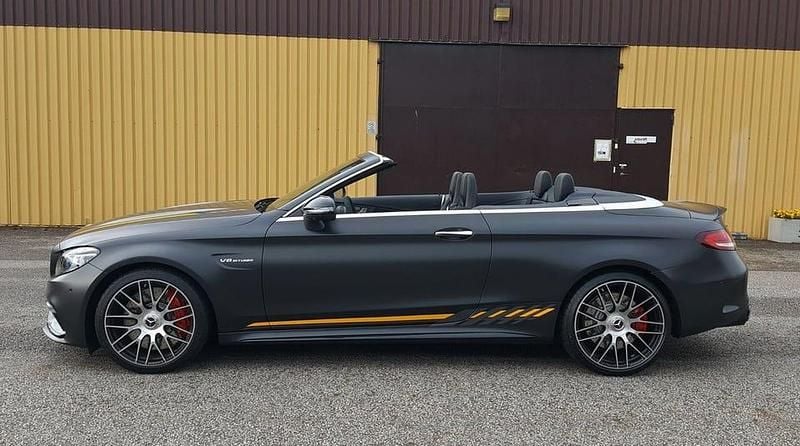 Begagnad Mercedes C63S AMG AMG 510 HK (375 kW) 2022 Grå Cab