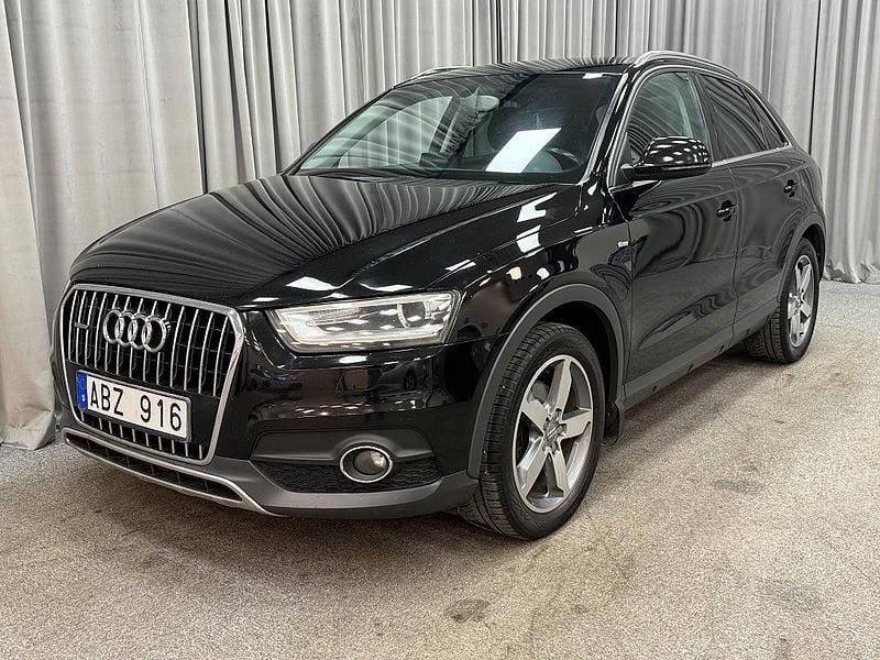 Svart Begagnad 2013 Audi Q3 Comfort SUV | 99 900 kr (Marknadspris) - Bild 1/4