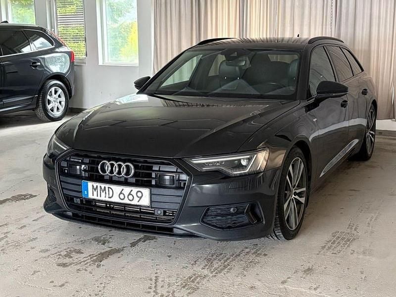 Begagnad Audi A6 S-Line 245 HK (180 kW) 2019 Grå Kombi