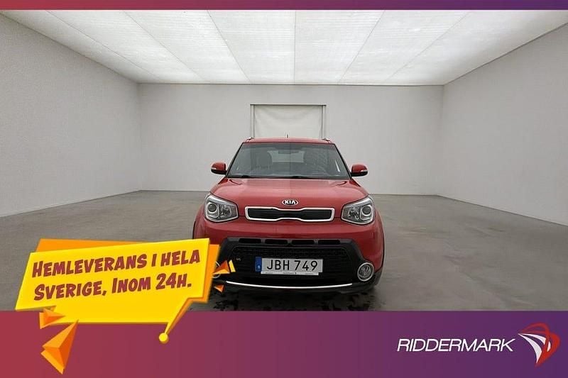 Begagnad Kia Soul 136 HK (100 kW) 2016 Röd SUV