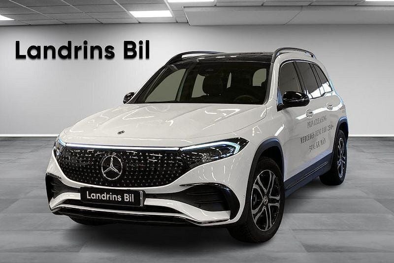 Vit Begagnad 2024 Mercedes EQB250+ Advanced Plus SUV | 529 000 kr (Bra pris) - Bild 1/4