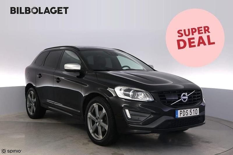 Svart Begagnad 2016 Volvo XC60 R-Design SUV | 224 500 kr (Marknadspris) - Bild 1/4