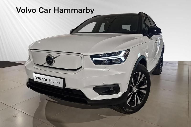 Vit Begagnad 2021 Volvo XC40 Pro SUV | 339 900 kr - Bild 1/4