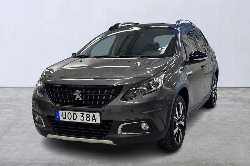 Grå Begagnad 2019 Peugeot 2008 GT-line SUV | 174 500 kr (Marknadspris) - Bild 1/4