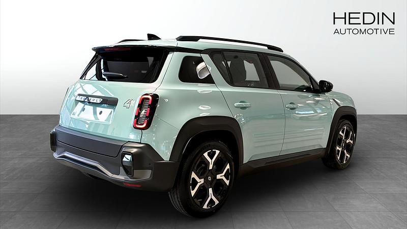 Ny Renault 4 E-Tech 110 kW (150 HK) 2026 Blå SUV