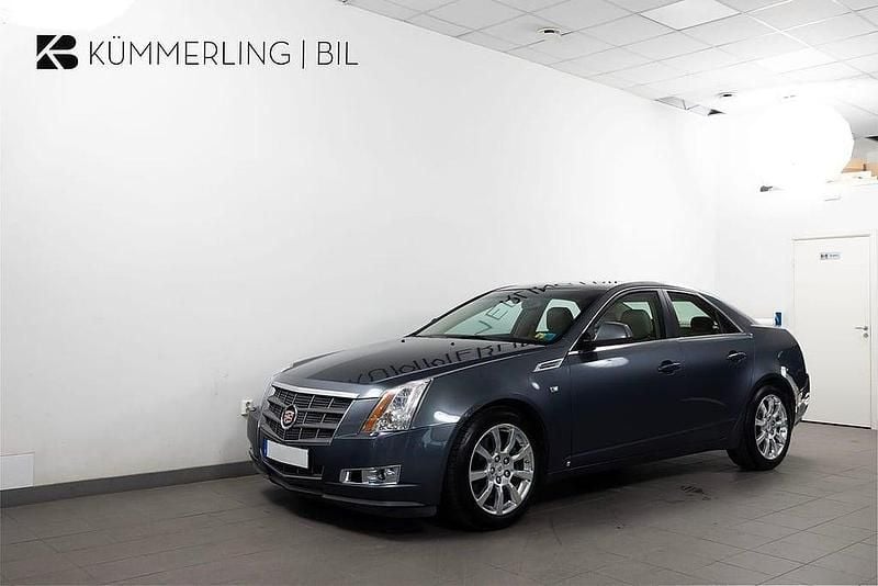 Grå Begagnad 2008 Cadillac CTS Sedan | 114 900 kr - Bild 1/4