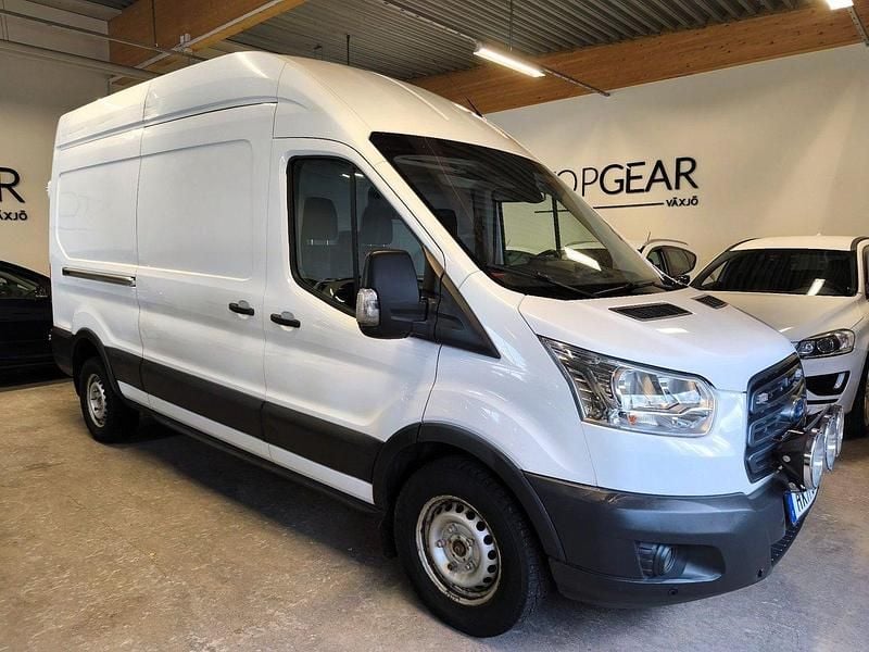 Vit Begagnad 2018 Ford Transit Van | 189 900 kr (Bra pris) - Bild 1/4