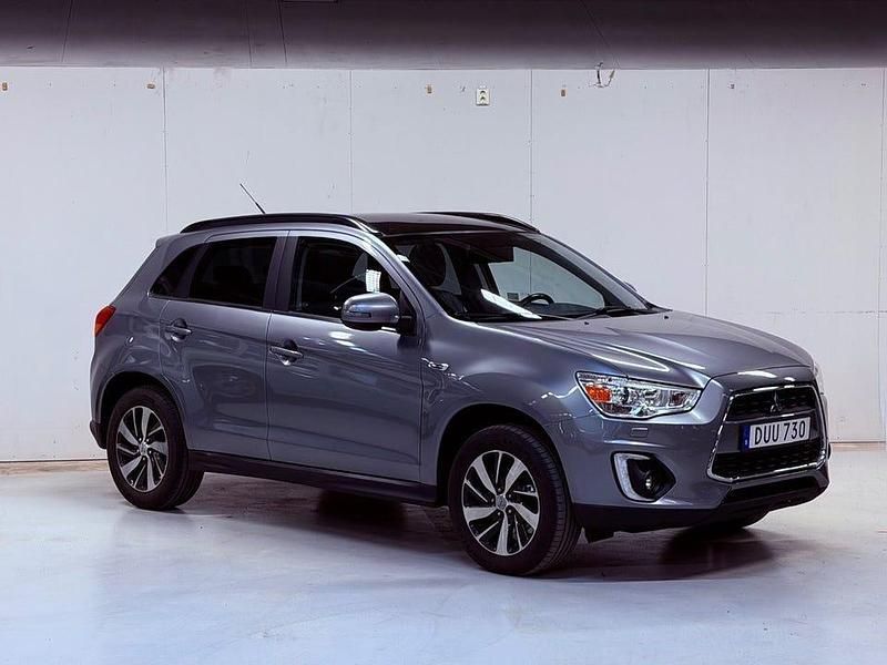 Grå Begagnad 2015 Mitsubishi ASX SUV | 119 900 kr (Bra pris) - Bild 1/4