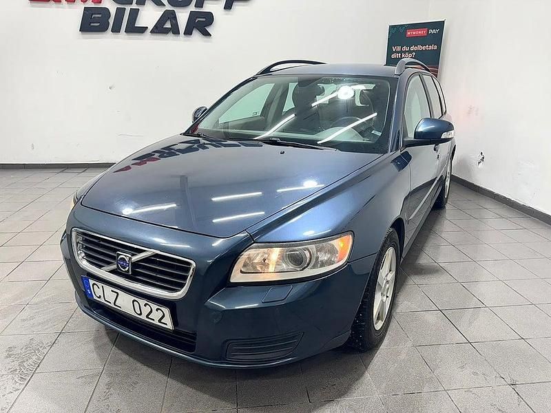 Begagnad Volvo V50 Kinetic 109 HK (80 kW) 2010 Blå Kombi