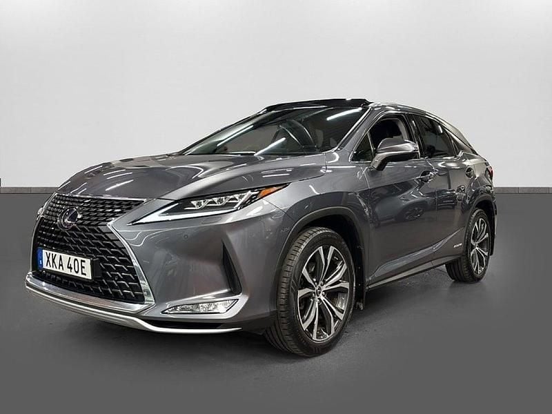 Grå Begagnad 2019 Lexus RX450h Executive Line SUV | 379 900 kr (Marknadspris) - Bild 1/4