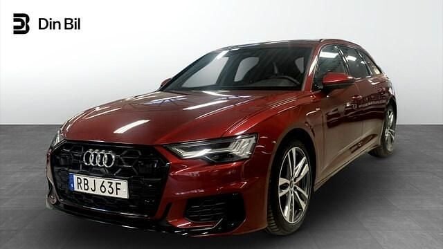 Grenadinröd metallic Begagnad 2024 Audi A6 S-Line Kombi | 565 000 kr (Marknadspris) - Bild 1/4