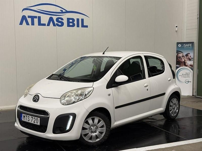 Vit Begagnad 2012 Citroën C1 Halvkombi | 44 900 kr (Marknadspris) - Bild 1/4