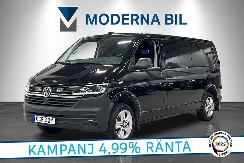 Svart Begagnad 2021 VW T6.1 Van | 339 900 kr (Superpris) - Bild 1/4
