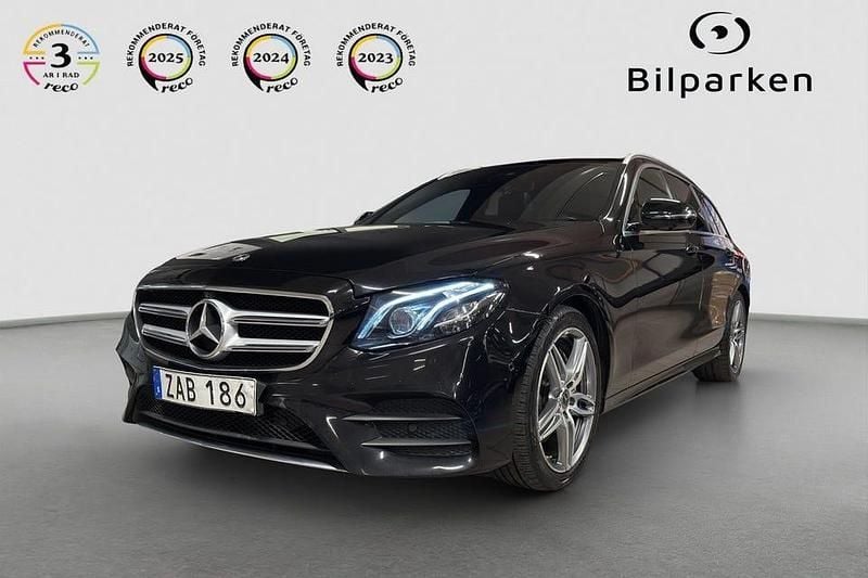 Begagnad Mercedes E220 AMG line 194 HK (142 kW) 2017 Svart Kombi