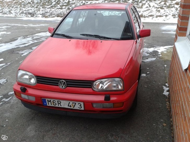 Såld VW Golf GL 1,8 96, begagnad 1996, 24.749 mil i Gnosjö