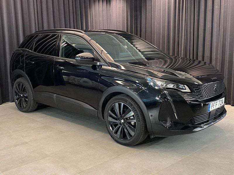 Svart Begagnad 2024 Peugeot 3008 GTi SUV | 289 500 kr (Marknadspris) - Bild 1/4