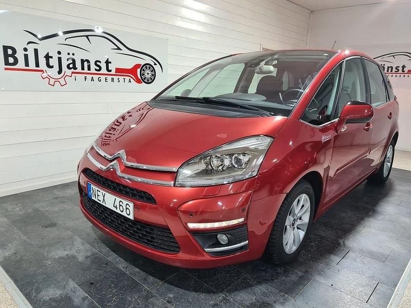 Röd Begagnad 2012 Citroën C4 Picasso Minibuss | 89 900 kr - Bild 1/4