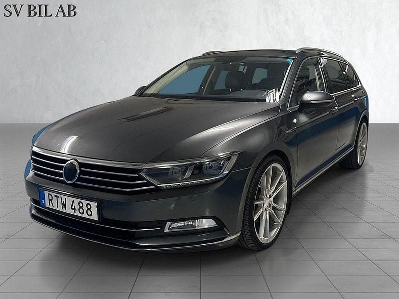 Grå Begagnad 2014 VW Passat GT Kombi | 154 900 kr (Marknadspris) - Bild 1/4