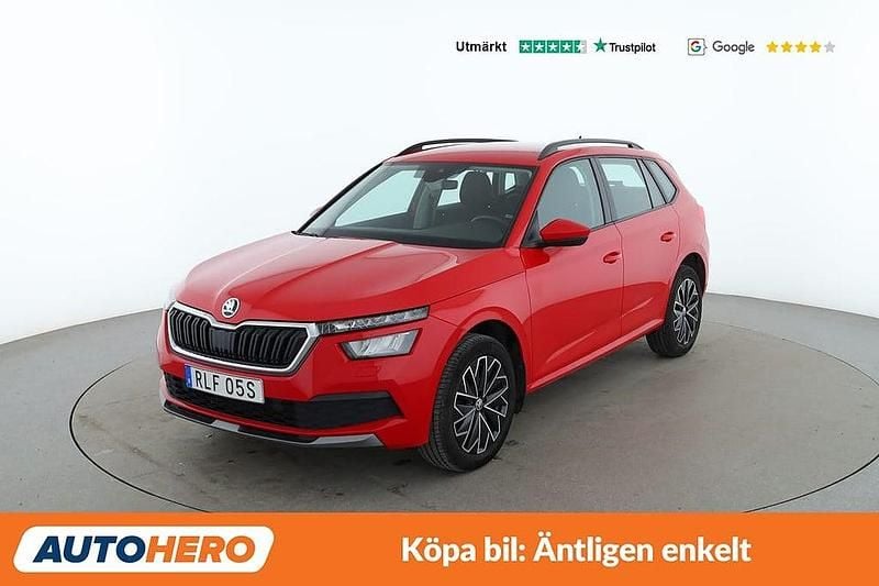 Röd Begagnad 2020 Skoda Kamiq SUV | 164 000 kr (Marknadspris) - Bild 1/4