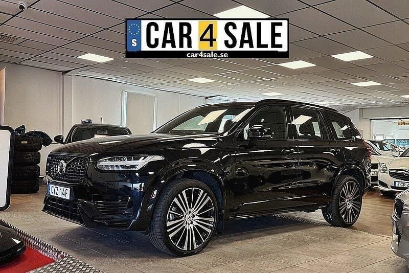 Svart Begagnad 2021 Volvo XC90 R-Design SUV | 469 900 kr (Bra pris) - Bild 1/4