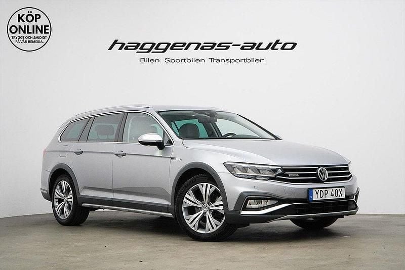 Silver Begagnad 2019 VW Passat Alltrack Executive Kombi | 259 000 kr (Marknadspris) - Bild 1/4