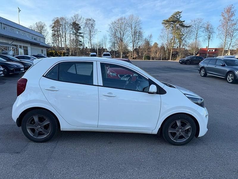 Begagnad Kia Picanto Launch Edition 84 HK (61 kW) 2017 Vit Halvkombi