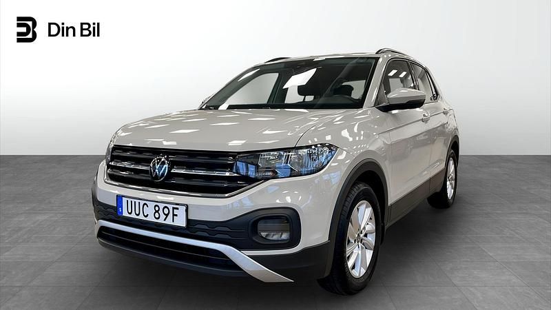 Grå Begagnad 2022 VW T-Cross SUV | 189 900 kr (Marknadspris) - Bild 1/4