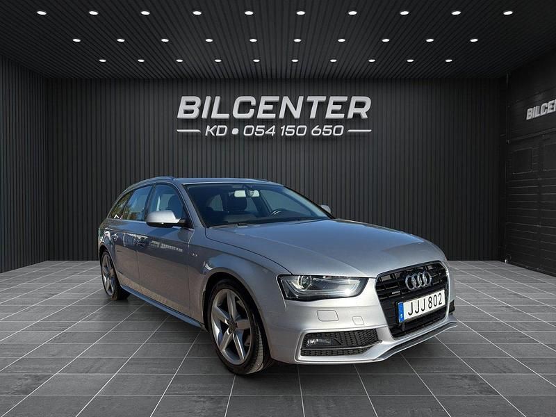 Silver Begagnad 2015 Audi A4 S-Line Kombi | 179 900 kr (Marknadspris) - Bild 1/4