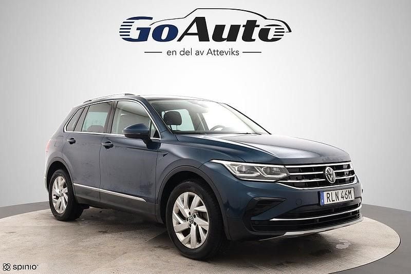 Begagnad VW Tiguan Elegance 150 HK (110 kW) 2022 Mörkblå SUV